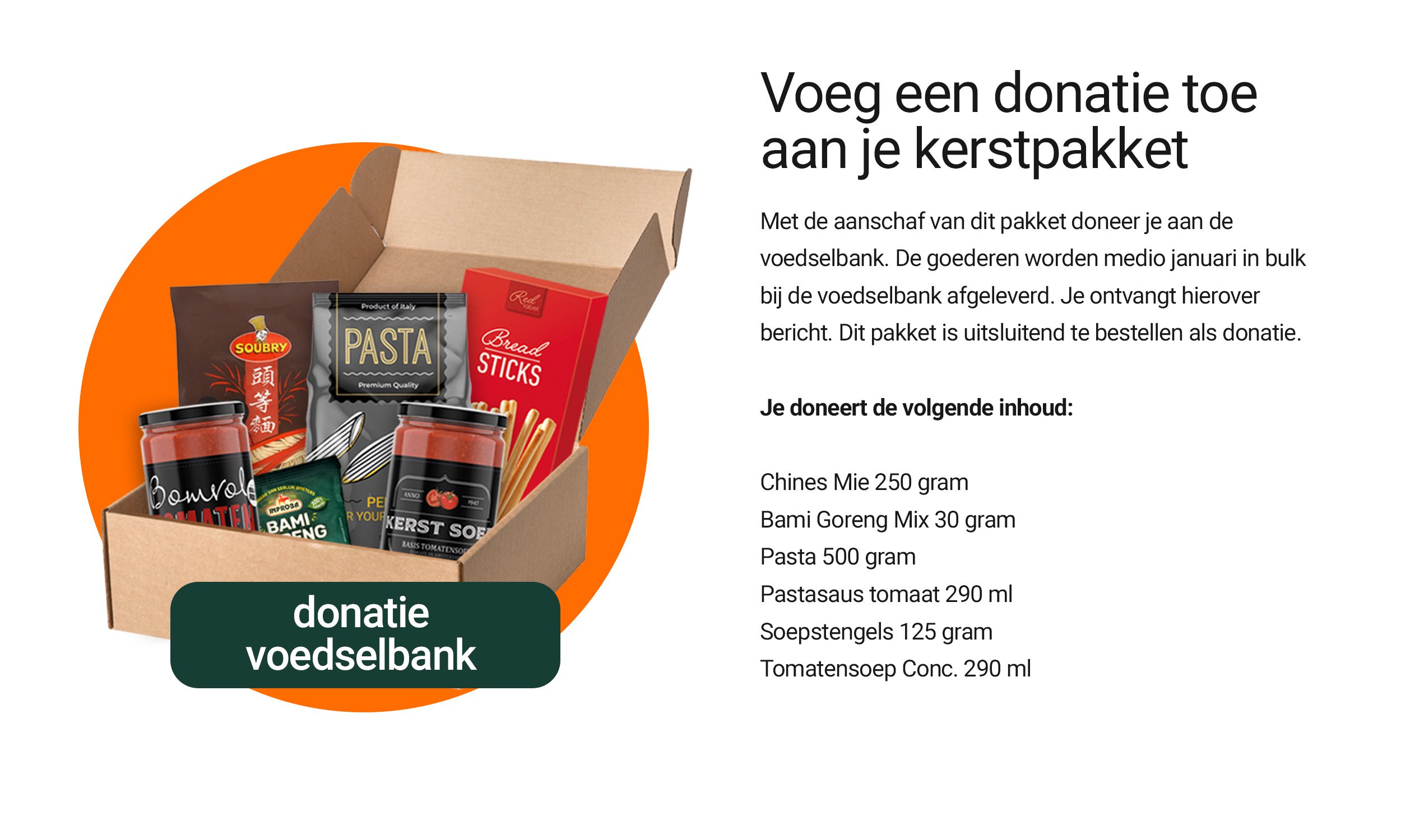 XXXXXDonatie Voedselbank